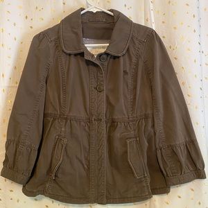 A&F button jacket